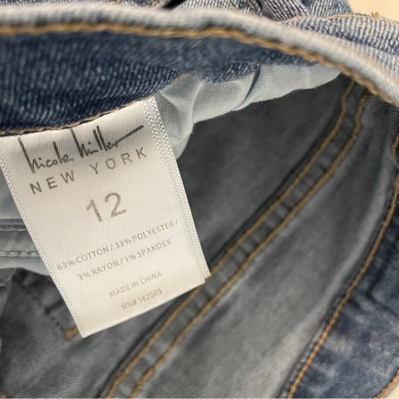 Nicole Miller Nomad Super high rise straight leg. Size: 12 - Picture 5 of 7